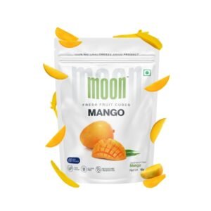Moon Freeze Dried Mango Cubes | Healthy Mango Snack | 100% Natural, Vegan, No Preservatives, No Added Sugar | (16Gm)