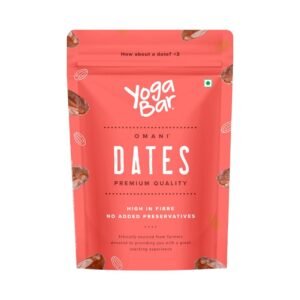 Yoga Bar Premium Omani Dates | High Fibre | Naturally Sweet | No Added Sugar | 500g