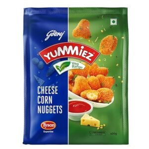 Yummiez Godrej Cheese Corn Nuggets,400 G Pouch
